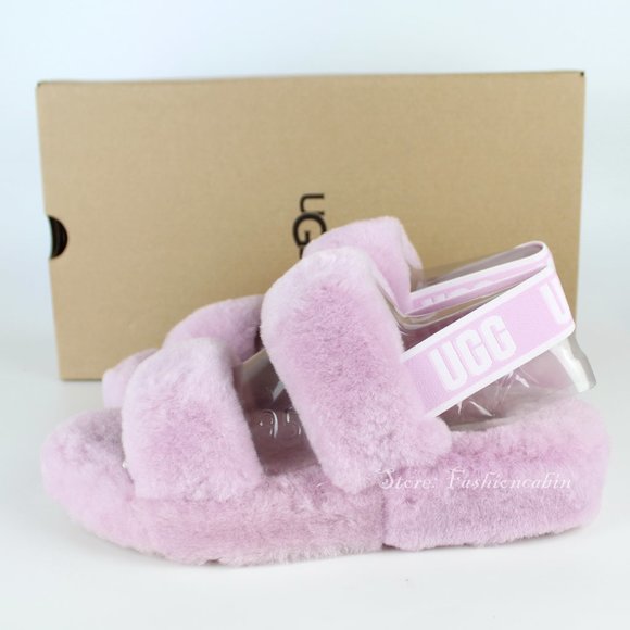 NEW UGG Oh Yeah Slides Flat Slipper - Picture 2 of 13